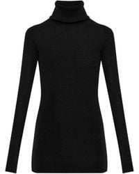 Rick Owens - Wool Turtle-Neck Sweater - Lyst