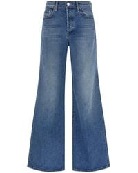 Mother - 'The Tomcat Roller Sneak' Jeans - Lyst