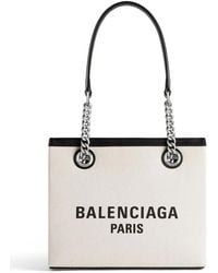 Balenciaga - Duty Free Small Canvas Tote Bag - Lyst
