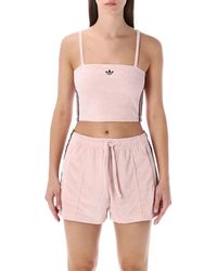 adidas Originals - Terry Bandeau Top - Lyst