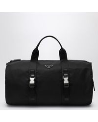 Prada - Re-Nylon And Saffiano Travel Bag - Lyst