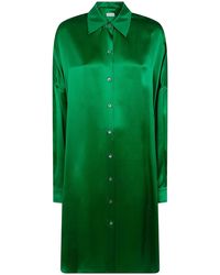 Dries Van Noten - Dasia Long Classic Shirt Mini Dress - Lyst