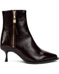 Ganni - Ankle Boot With Low Heel - Lyst