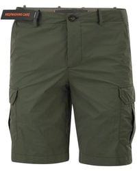 Rrd - Stretch Technical Cargo Bermuda Shorts - Lyst