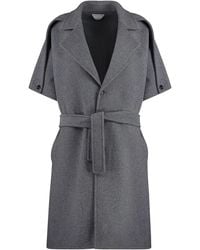 Bottega Veneta - Wool And Cashmere Coat - Lyst