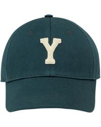 Saint Laurent - College-Style Y Gabardine Cap - Lyst