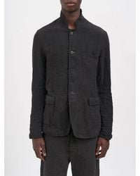 Poeme Bohemien - Linen Lined Jacket - Lyst