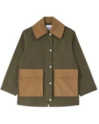 Ganni - Organic Cotton Workwear Jacket - Lyst