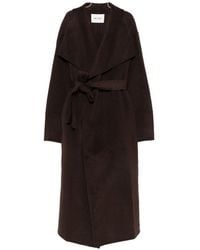 Soft Goat - Wool Long Coat - Lyst