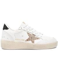 Golden Goose - Ballstar 2 Leather Upper And Spur G - Lyst