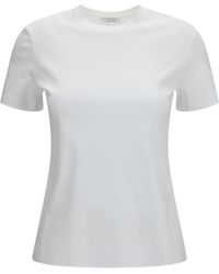 Max Mara Pure - Cotton T-Shirt T-Shirts - Lyst