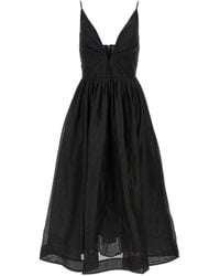 Zimmermann - Midi Illustration Dress - Lyst