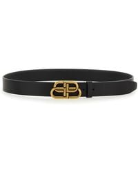 Balenciaga - Calfskin Regular Belt - Lyst