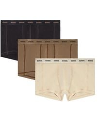 DIESEL - 3-Pack Boxer Shorts With Logo - Lyst