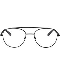 Calvin Klein - Matte Metal Glasses - Lyst