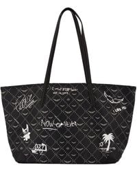 Zadig & Voltaire - Zadig&Voltaire Z Monogram Arty Tag Shopper Bag - Lyst