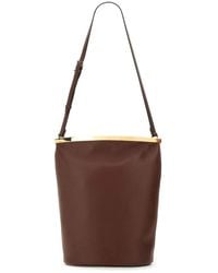 Tod's - Small Leather Bucket Bag - Lyst