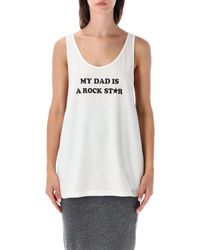Stella McCartney - My Dad Is A Rockstar Tank Top - Lyst