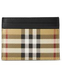 Burberry - Vintage Check Card Holder - Lyst