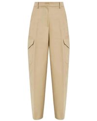 Givenchy - Cotton And Wool Pants - Lyst