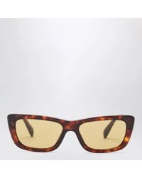 Miu Miu - Eyewear Collection Havana Sunglasses - Lyst