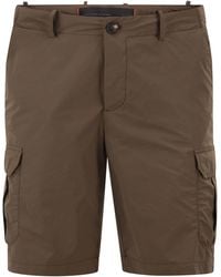 Rrd - Stretch Technical Cargo Bermuda Shorts - Lyst