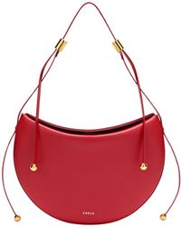 Furla - Moonstone" Calf Leather Medium Shoulder Bag - Lyst