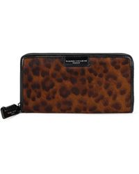 Gianni Chiarini - Animal Print Wallet - Lyst