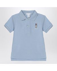 Polo Ralph Lauren - Light Cotton Polo Shirt With Logo Embroidery - Lyst
