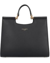 Dolce & Gabbana - Dolce & Gabbana Small Sicily Tote Bag - Lyst
