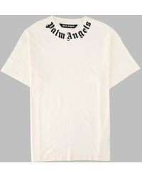 Palm Angels - Graphic Logo Crewneck T-Shirt - Lyst