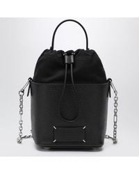 Maison Margiela - 5Ac Small Leather Bucket Bag - Lyst