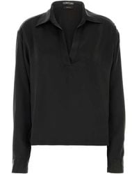 Tom Ford - Satin Blouse - Lyst
