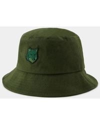 Maison Kitsuné - Maison Kitsuné Bold Fox Head Bucket Hat - Lyst