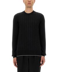 Balmain - Crew Neck Sweaters - Lyst