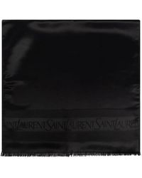 Saint Laurent - Sciarpa - Lyst