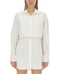 T By Alexander Wang - Shirt Dress - Lyst