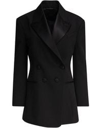 Givenchy - Blazer With Pleated Back - Lyst