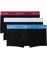 Calvin Klein - Logo-Waistband Trunks (Set Of Three) - Lyst