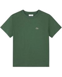Lacoste Do You Speak ? T-shirt in Green | Lyst