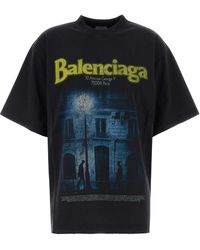 Balenciaga - Tshirt Con Stampa - Lyst