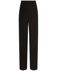Dolce & Gabbana - Dolce & Gabbana Trousers With An Elastic Waistband - Lyst