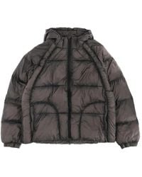 Represent - Down Jacket With Logo - Lyst