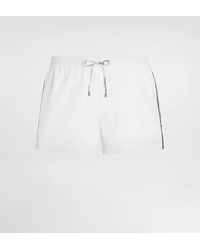 Dolce & Gabbana - Canvas Swim Boxer Shorts - Lyst