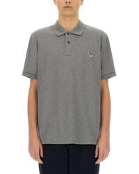 Paul Smith - Shirt Collar Polo - Lyst
