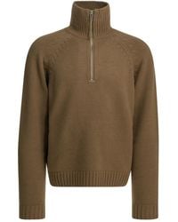 Tom Ford - Cashmere Wool Blend Half-Zip Sweater - Lyst