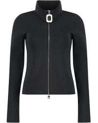 JW Anderson - Fitted Zip Up Cardigan Longe Sleeve - Lyst