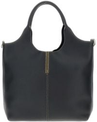 Tod's - Small Leather Tote Shopping Bag - Lyst