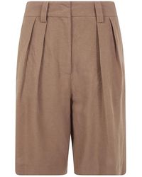 DR. HOPE - Bermuda Trousers - Lyst