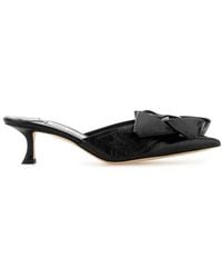 Jimmy Choo - Leather Staz Mules - Lyst